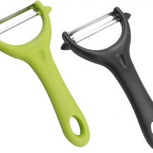 2 Pcs Y-Shaped Swivel Potato Peeler, Stainless Steel Vegetable Peeler Perfect Peeler for Kitchen