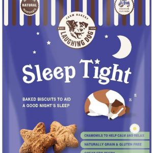 Laughing Dog – Sleep Tight – Naturally Grain Free Oven-Baked Dog Treats, Gluten Free With No Added Sugar – Purple,125g