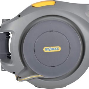 HOZELOCK – Auto Reel 30m wall-mounted hose reel : Easy to Install, Lock, Auto-rewind, Ready-to-use Reel With Nozzle, Fittings, Hozelock Hose and Accessories Included – 5 Year Guarantee* [2403 0000]
