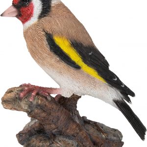 Vivid Arts Goldfinch Bird | Resin Home or Garden Decoration | WBC-GOLF-F