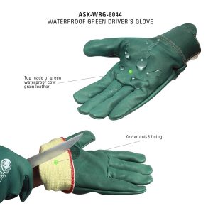 SAFTA Cut Resistant Gloves, Kevlar lining gloves Level 5 Protection, Thorn proof Gardening Gloves, Stab Proof Gloves for Handling Sharp Objects in Butcher | Mechanic | Industrial Work.(One Pair,M)