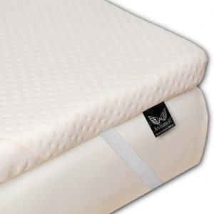 AviiatoR® 5cm Memory Foam Mattress Topper Made In The UK, Double Size Bed, Orthopaedic Pressure Relief With Washable & Removable Cover, Back Pain Support (135x190cm)