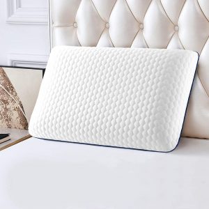 Bedbric Cervical Memory Foam Pillow for Side, Stomach and Back Sleepers – Cooling Gel Infused Orthopedic Relaxing Bed Pillow for Neck Pain