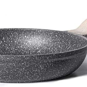 CAROTE Non Stick Frying Pan 20cm, Induction Hob Fry Pan,Granite Egg