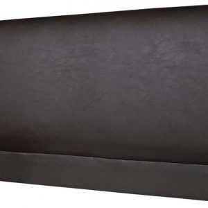 CROWNBEDSUK ROMA FAUX LEATHER HEADBOARD 2ft6,3ft,4ft,4ft6,5ft,6ft (4FT6 DOUBLE, Brown)
