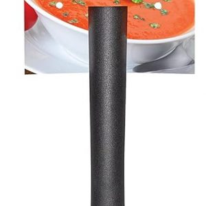 Chef Aid Black Nylon Ladle, BPA Free Kitchen Utensil for use with Non-Stick Cookware in Black Colour,10E02400