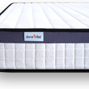 DURA TRIBE StarNap Hybrid 23cm Firm Mattress | Pocket Spring | Memory Foam | Extra Breathable (Single 3ft (90 x 190 cm))