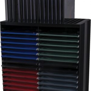 Fellowes CD Storage Unit, Holds 30 Discs
