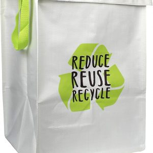 Immaculate Textiles Premium Recycling Bag/Bin – 180GSM – 32x32x44cm – 45L (Standard Base)