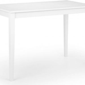 Julian Bowen Taku Dining Table, White,Height: 76, Width: 114, Depth: 65cm