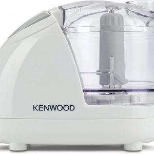 Kenwood Mini Chopper, 0.35 Litre Dishwasher Safe Bowl, 2 Speeds, Rubber Feet for Food Chopper Stability, 300 W, CH180B, Assorted