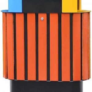 LLSS Trashcan Outdoor Home Trash Bins,3-Color – Recycle,Trash,Can,Bin,Plastic,Wastebasket,Recycling Classification Bins for Outdoor or Commercial Recycling