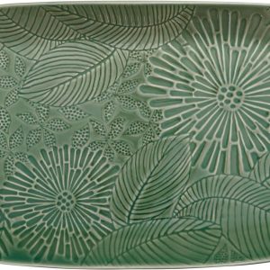 Maxwell & Williams Panama Large Serving Platter in Gift Box, Stoneware, Kiwi Green, 39 x 23 cm