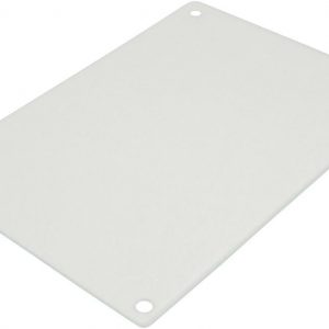 Metaltex Glass Cutting Board-40 x 30 x 0.5 cm, White, small
