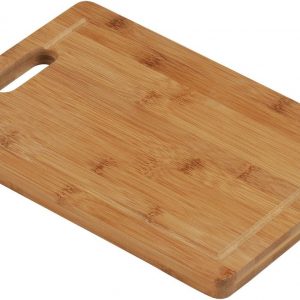 Premier Housewares 1103933 Chopping Board with Handle, 30 x 20 cm – Bamboo Natural