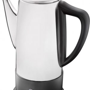 Quest 35200 Electric Coffee Percolator / 1.8L Stainless Steel Filter Coffee Machine / 30-45 Minute Keep Warm Functionality/Removable Filter/Makes Up To 12 Cups At Once / 1100W