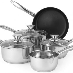 Russell Hobbs BW06572 5 Piece Pan Set – Classic