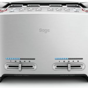 Sage – The Smart Toast 4-Slice Toaster, Brushed Aluminium