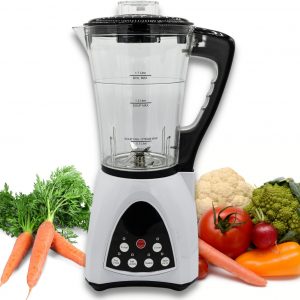 Soup Maker & Blender, Multifunction Blender Smoothie Maker, 800w, 1700ml, Stir, beat and cook, powerful, ultra-compact food processor, 6 Automatic programs