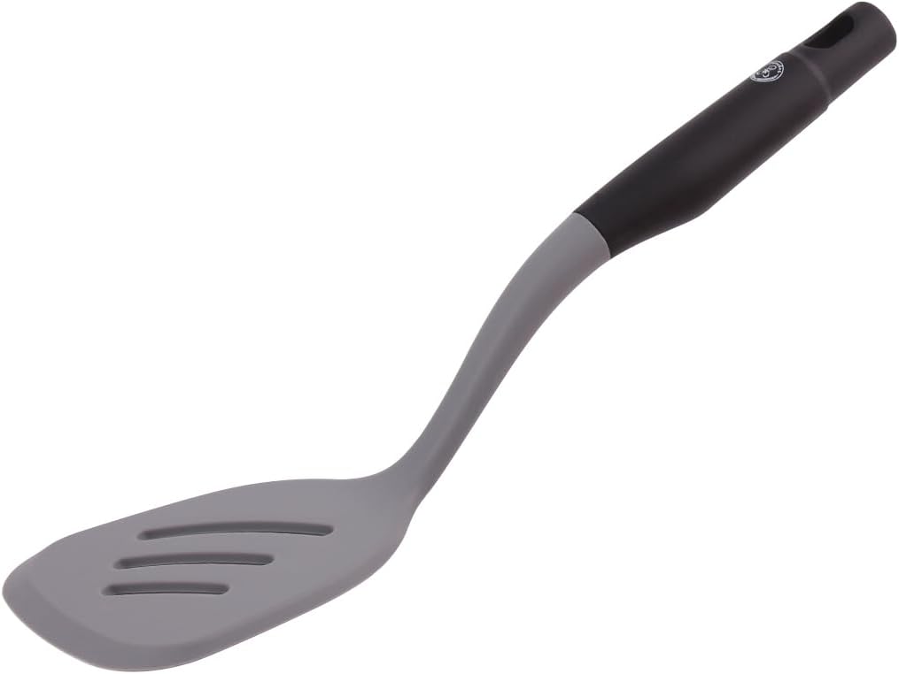 Starchef-Silicone-Slotted-Turner-SpatulaHeat-ResistantNon-Stick-Ergonomically-HandleSoft-GripAssorted-color-DesignBlackGrey.jpg