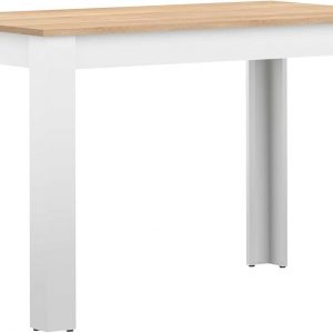TEMAHOME Nice Dining Table, Oak/White, 110 x 70 x 73 cm