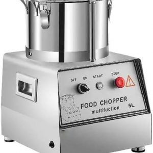 VACSAX Catering Commercial Vegetable Cutter, Commercial Food Processor, Electric Food Cutter Mixer, Stainless Steel Processor for Vegetables Fruits Grains, for Meat Fruits Vegetables Nuts and Ice 15L