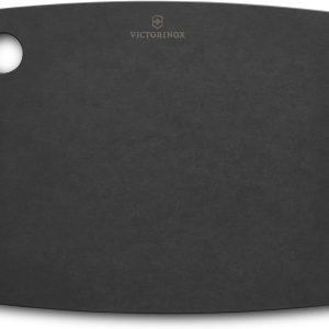 Victorinox Cutting Board S (29.2 x 22.8 x 0.6), Chopping Board for Carving Meat or Vegetables, Dishwasher safe, Black