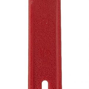 Vogue Heat Resistant Spatula Spoon for Cooking 255mm/10 inch, Red, Spoonula, Heat Resistant to 260°C, Stain Resistant, Non-Stick Cookware Compatible, Dishwasher Safe | L029, Brown