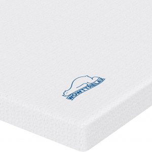 WOWTTRELAX Dual-Layer 2 Inch Memory Foam Mattress Topper, Double Mattress Topper with Anti-mite & Breathable Knitting Cover, Cooling Mattress Topper for Back Pain (135x190x5cm)