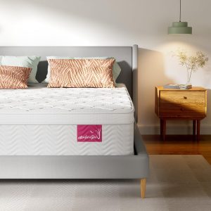 dosleeps 10.2 Inch Double Mattress 9-Zone Pocket Sprung Mattress with Memory Foam and 3D Fabric – Orthopaedic Mattress (4FT6(135 x 190 x 26cm)) …