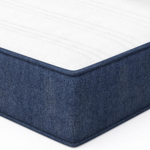 wowttrelax King Size Mattresses Memory Foam 5ft, 8.6 Inch Gel Breathable Mattress Medium Firm with Soft Fabric Fire Resistant Barrier for Sleep Cooler & Pressure Relief – 150x200x22cm