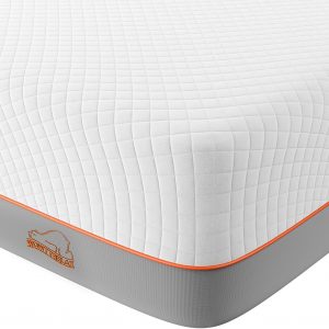 wowttrelax Memory Foam Mattress, 4FT6 Double Mattress, Medium Firm, Soft Skin-friendly Durable, Breathable Comfort Sleep, Back Pain Support (135x190x20cm)