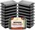 [12 pack] 28oz Meal Prep Containers- BPA Free Storage with Airtight Lids – Microwave, Freezer, and Dishwasher Safe – Stackable Lunch Boxes (12 SETs, 1 Compartment, 28oz)- Recyclable, Reusable