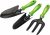 Draper 3 Piece Carbon Steel Hand Tools Set | Garden Fork, Trowel and Transplanting Trowel | 83972