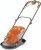 Flymo Hover Vac 250 Electric Hover Collect Lawn Mower – 1400W, 25cm Cutting Width, 15L Grass Box, Ambidextrous Handles, Folds Flat, Orange and Grey