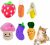Emwel Small Dog Toys Squeaky Dog Toys Pets Squeaky Toy, 6 PCs Plush Puppy Toys for Small Medium Dogs