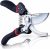 Kynup Secateurs Pruning Scissors, Gardening Pruning Shears, Garden Scissors, Hedge & Garden Shears, Clippers for Plants, Gardening, Trimming, Garden Tool(Black)