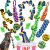 XL Dog Chew Toys for Aggressive Chewers Large Breed, 14 Pack Tough Indestructible Dog Toys for Aggressive Chewers, Durable Puppy Chew Toys for Teething, Heavy Duty Cotton Dog Rope Toys for Large Dogs