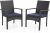 MFSTUDIO Patio Chairs Set of 2, Outdoor Wicker Rattan Chairs with Cushions, Conversation Set, Garden Chairs for Backyard, Patio, Garden and Poolside