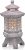 TERESA’S COLLECTIONS Pagoda Solar Garden Ornaments Outdoor, Zen Asian Japanese Decor, Lantern Pagoda Garden Statue Figurines for Outdoor Garden Decorations Landscape Balcony Patio
