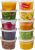 AVLASH® [25 Pack 450ml – 16oz Round Stackable Plastic Food Container Set With Lids – Reusable, Leakproof, Dishwasher & Microwave Safe, BPA Free Meal Prep Containers
