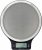 Amazon Basics Digital kitchen scales with LCD display (with batteries), Black and Stainless Steel, BPA free, Weighs up to 11 pounds