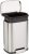 Amazon Basics Smudge Resistant Rectangular Trash Can With Soft-Close Foot Pedal, Brushed Stainless Steel, for Bathroom & small space, 5 L /1.32 Gal, Satin Nickel Finish, 7.3×8.5 x11.8 in (LxWxH)