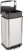 Amazon Basics Smudge Resistant Small Rectangular Trash Can With Soft-Close Foot Pedal, for Bathroom/ Living room, Brushed Stainless Steel,12 Liter/3.1 Gal, Satin Nickel Finish,11.3″L x 9.9″W x 15.1″H