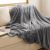 Bedsure Fleece Blanket Sofa Throw – Versatile Blanket Fluffy Soft Throw for Bed and Couch Throw/Single, Silver Grey, 130x150cm