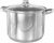 Buckingham 15140 Deep Induction Stock Pot with Glass Lid 28 cm, 13.5