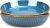 CSYY Pasta Bowls, 21cm Porcelain Serving Bowls, 1000ml Large Deep Plates Round Premium Blue Bowls Set for Salad, Pasta, Fruit(2pack)