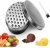 Cheese Grater with Container, Graters for Kitchen with 2 Size Lid,Cheese Shredder,Vegetable Chopper,Ginger Shredder,Chocolate Grater (Black)
