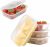 Coselena 50 Pcs Plastic Food Storage Containers – 500ml Microwaveable Food Containers – Reusable Takeaway Containers with Lids, Sandwich Box, Food Prep Containers with Lids for Indoor & Outdoor Use