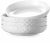 DOWAN Pasta Bowls Set of 4, 10” Large Dinner Plates, Porcelain Serving Bowls for Family Party, 1600 ml Ceramic Salad Bowls, Serving Platter for Kitchen Meal Prep, Microwave Dishwasher Safe
